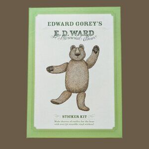 Edward Gorey’s E.D. Ward: A Mercurial Bear Reusable Sticker Kit (2011)